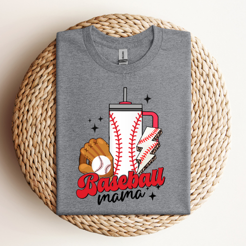 Baseball Cup Mama T-Shirt