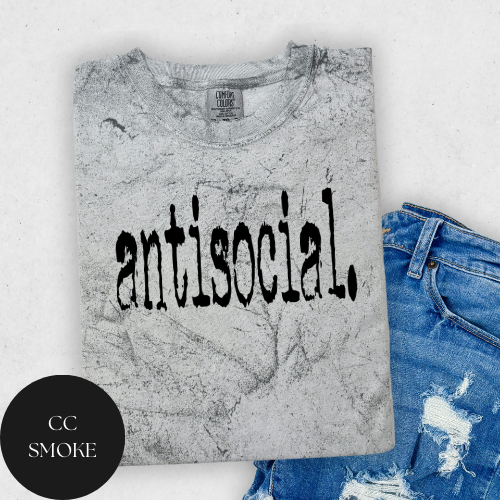 Antisocial T-Shirt- Colorblast Tee
