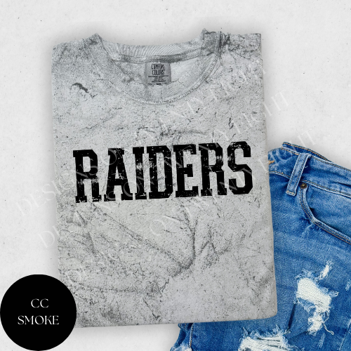 Raiders Distressed T-Shirt