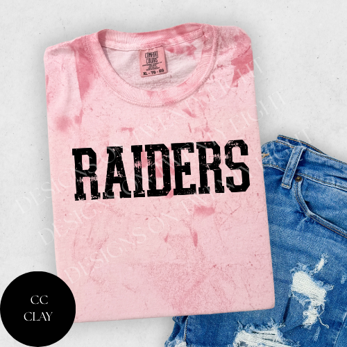 Raiders Distressed T-Shirt