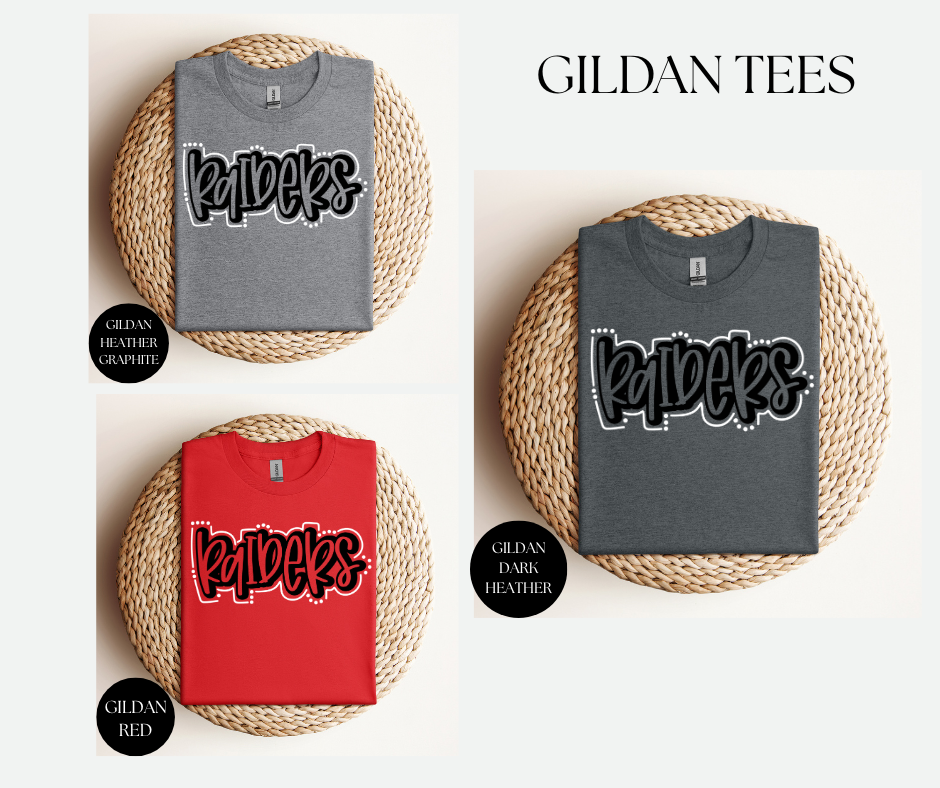 Bold & Dotted Raiders
