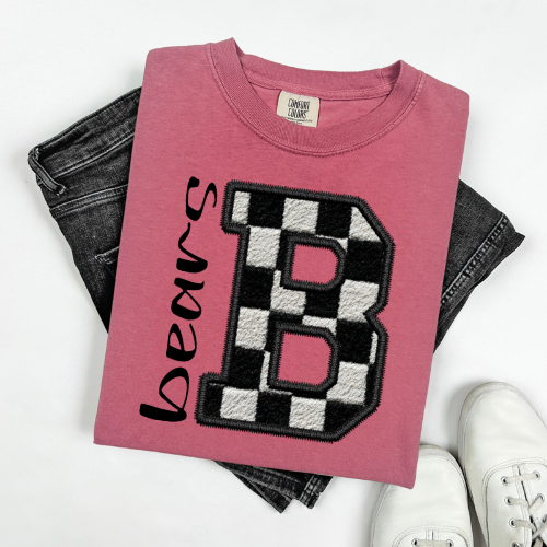 Checkered B Bears