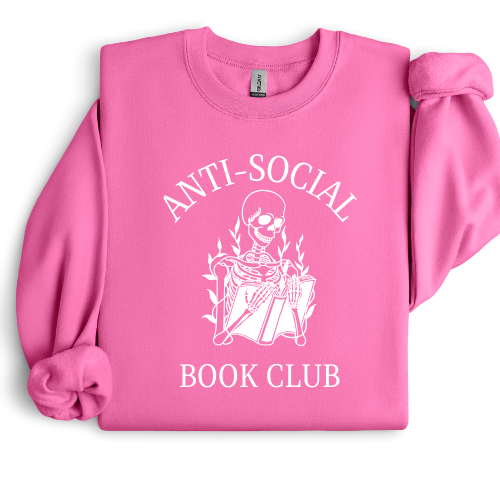 Anti-Social Book Club Crewneck
