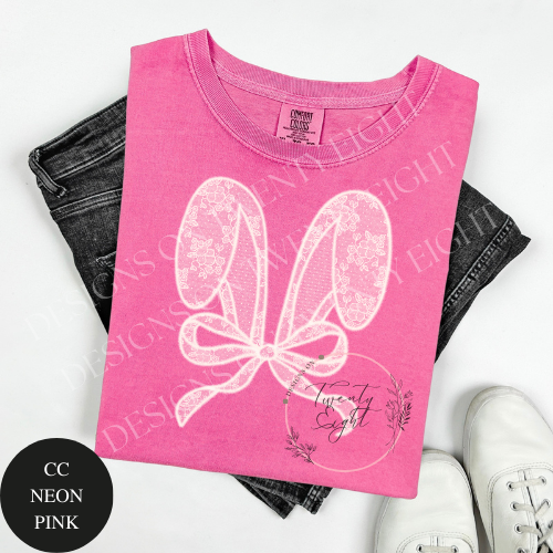 Lace Easter Bow T-Shirt