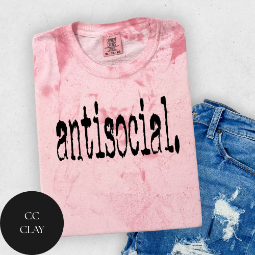 Antisocial T-Shirt- Colorblast Tee
