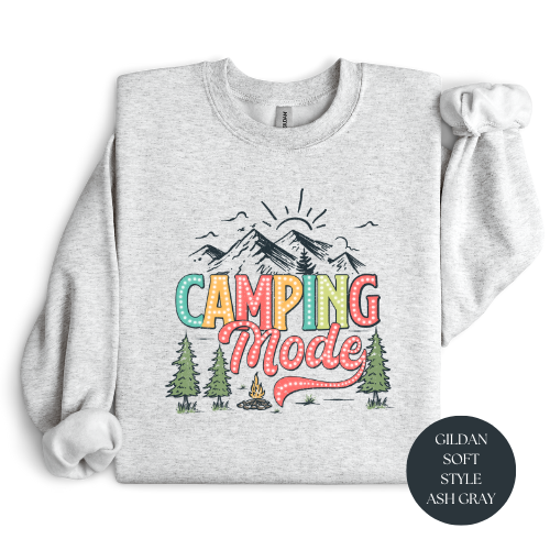Camping Mode Crewneck