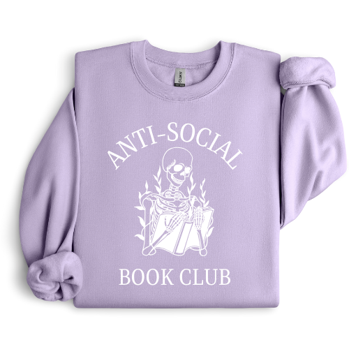 Anti-Social Book Club Crewneck