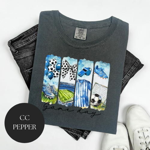 Retro Soccer Game Day T-Shirt
