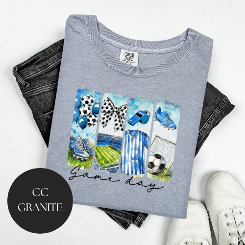 Retro Soccer Game Day T-Shirt