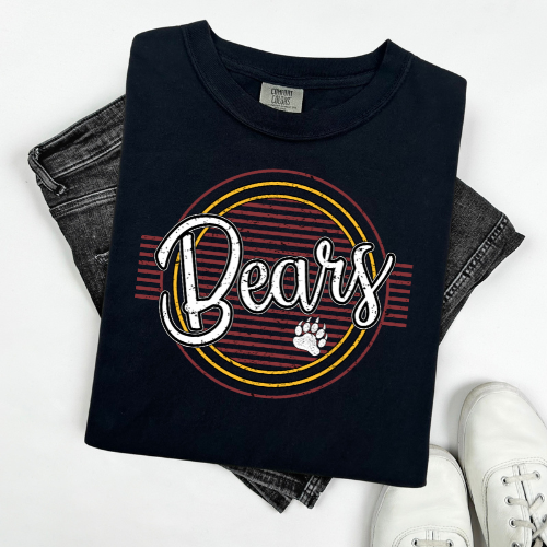 Retro Stripe Bears