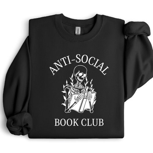 Anti-Social Book Club Crewneck