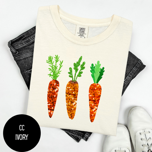 Glitter Carrots T-Shirt
