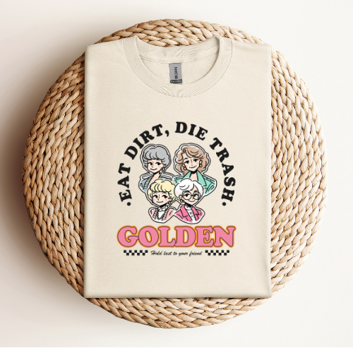 Eat Dirt, Die Trash T-Shirt - Full Front