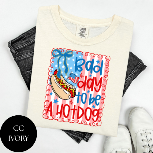 Bad Day to be a Hot Dog T-Shirt
