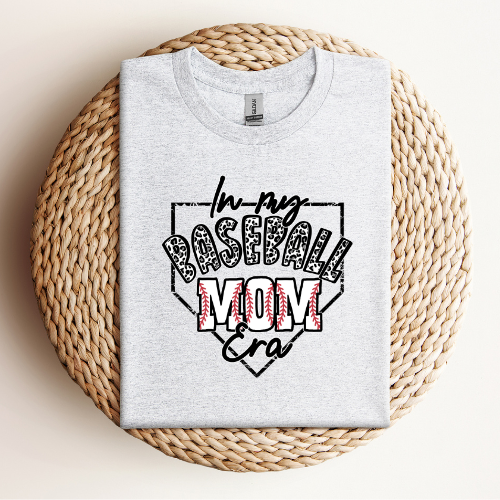 In my baseball mom era t-shirt