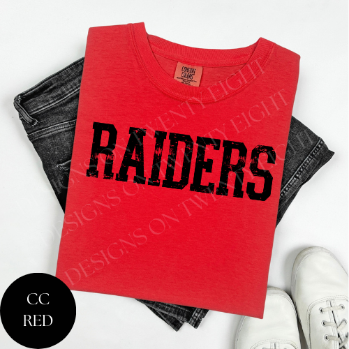 Raiders Distressed T-Shirt