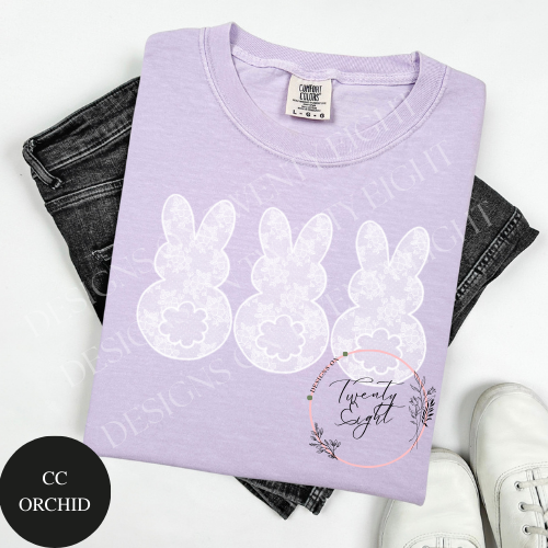 Lace Easter Bunny T-Shirt