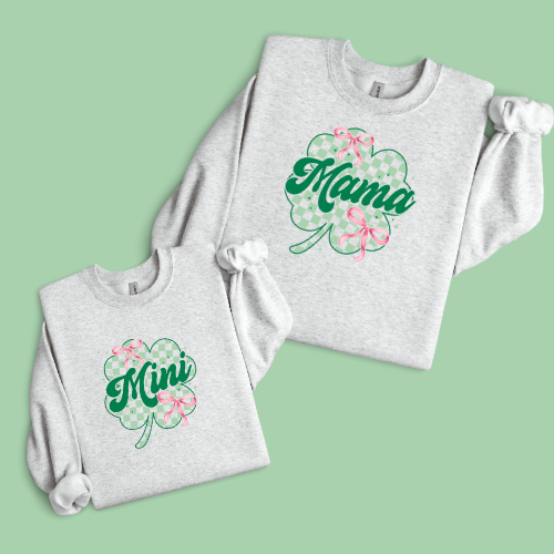 Mama & Mini St. Patricks Day Crewnecks