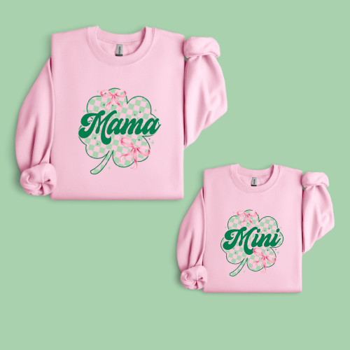 Mama & Mini St. Patricks Day Crewnecks