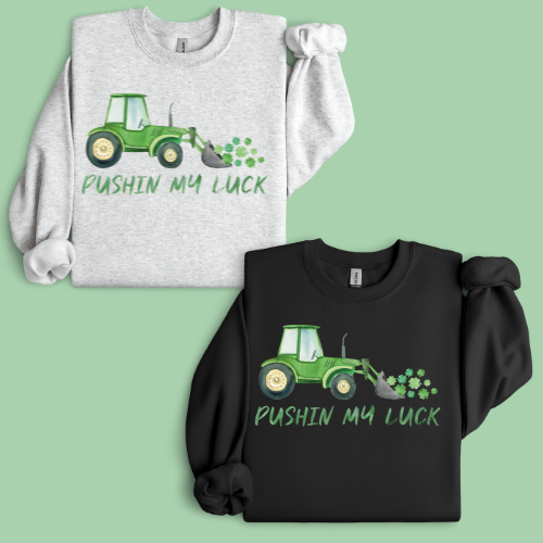 Pushing My Luck Crewneck - Youth