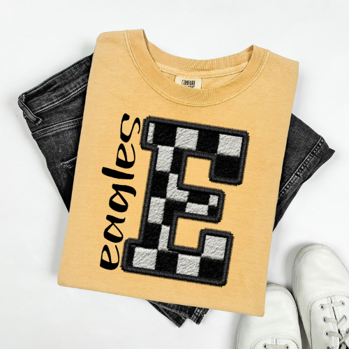 Checkered E Eagles