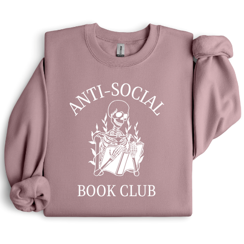 Anti-Social Book Club Crewneck