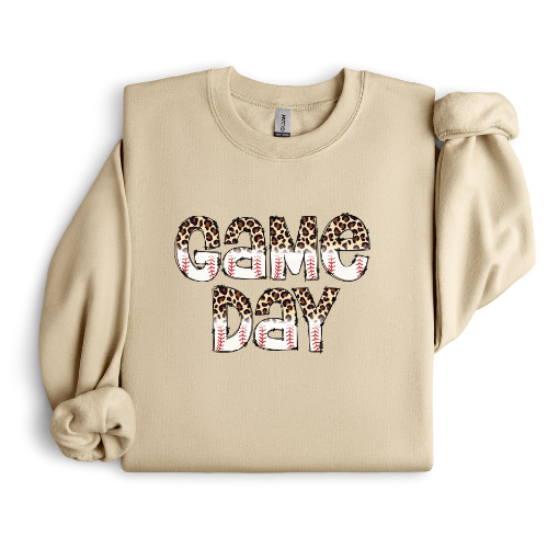 Game Day Cheetah Crewneck