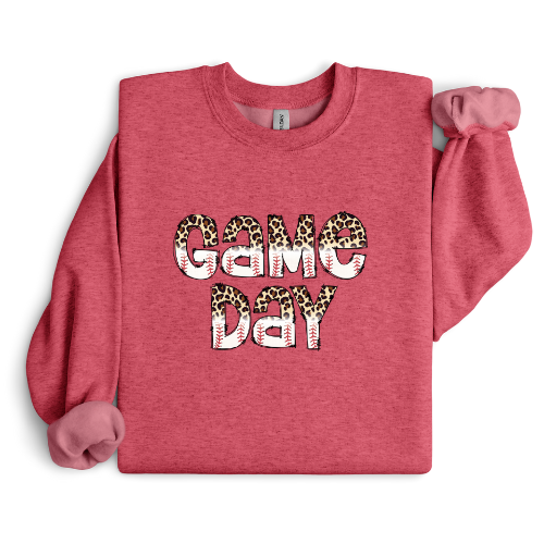 Game Day Cheetah Crewneck