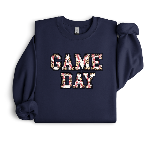 Varsity Cheetah Game Day Crewneck