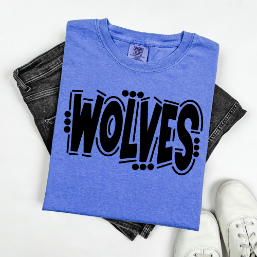 Wolves Doodle