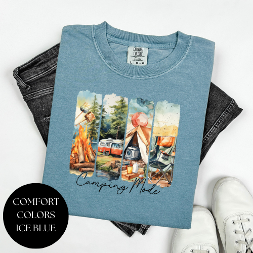 Brush Stroke Camping Mode T-Shirt