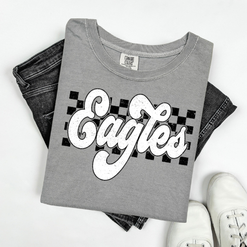 Retro Check Eagles