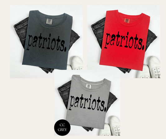 Typography Patriots