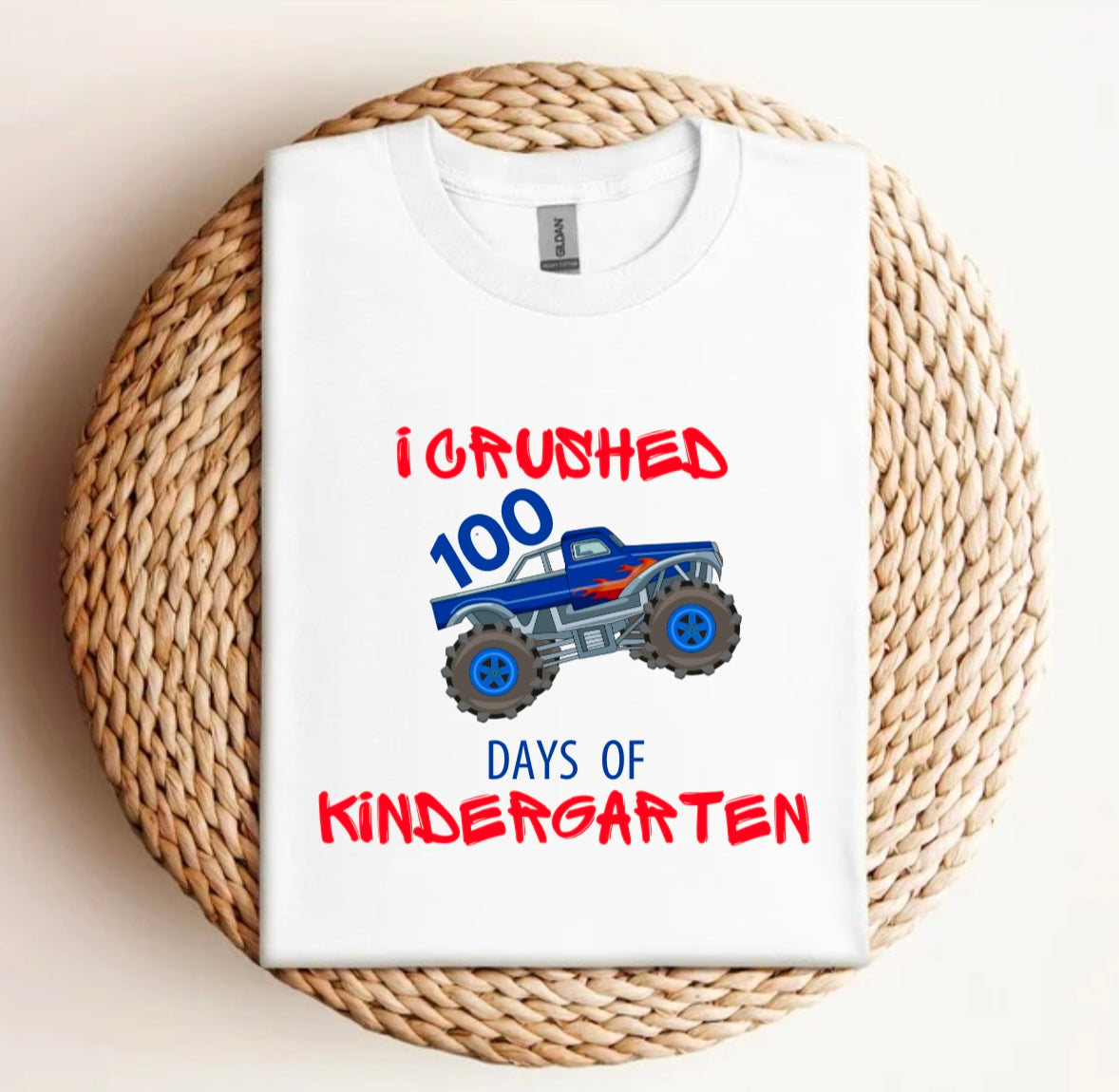 Crushed 100 Days of School T-Shirt