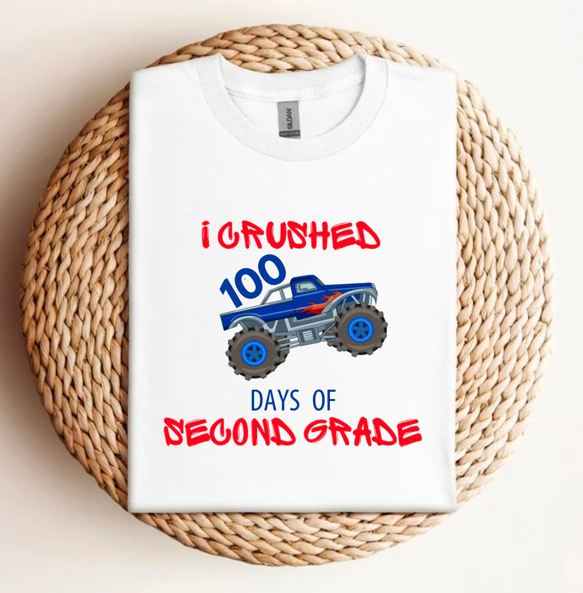 Crushed 100 Days of School T-Shirt