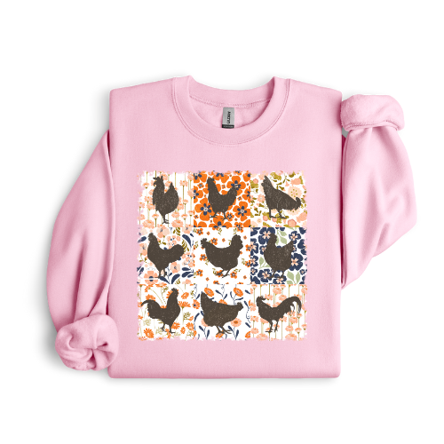 Boho Chicken Crewneck