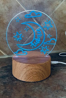 Moon & Stars Night Light